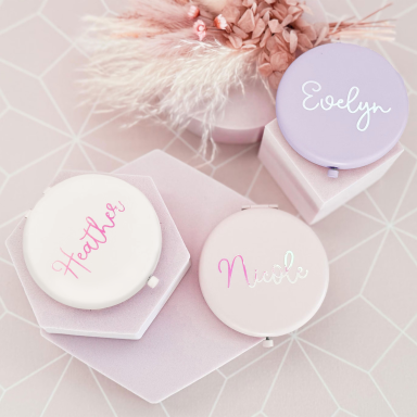 Matte Pastel Compact Mirror